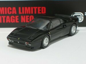 フェラーリ GTO（黒）LV-N【トミーテック社1/64ミニカー】【トミカの時】