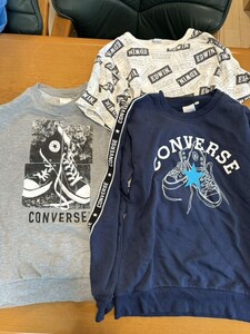 浦0702　美品 スウェット トレーナー Tシャツ　まとめ　converse edwin コンバース　子供服