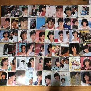 ▼まとめ出品▼ その⑥ epレコード 120枚 邦楽 80sアイドルなど レコード 中古 現状品 和モノ 女性アイドル 中森明菜 浅香唯 荻野目洋子