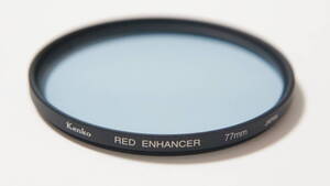 ★良品★[77mm] Kenko RED ENHANCER カラーフィルター [F6141]