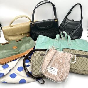 9点まとめ売り GUCCI グッチ Vivienne Westwood ヴィヴィアンウエストウッド アニエスベー ブランドバッグ エキゾチックレザー ジャンク