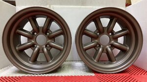 【在庫あり即納】RS Watanabe R TYPE 14×8J-6 4H-114.3 新マグカラー/14インチ ワタナベ アルミホイール 2本