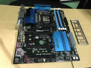 ★中古品 BIOS確認 ASRock Z97 Extreme4 LGA1150 マザーボード IOパネル付属★