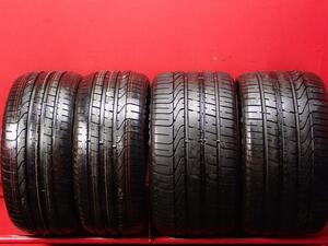 タイヤ4本 《 ピレリ 》 P-ZERO [ 255/35R19 96Y , 295/30R19 100Y ] 9.5/9分山★ アストンマーチン n19