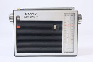 ビンテージラジオ SONY TFM-110D / FM / MW / SW / トランジスタラジオ / ソニー / 現状品