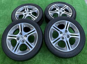 ホンダ純正 14インチホイール4.5J 100/4H ET45 & 155/65R14 ラジアルタイヤ4本セット★ N-BOX N-ONE N-WGN等★(NR010)