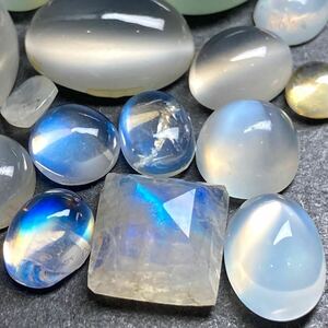 ☆天然ムーンストーンおまとめ151ct☆O ルース 裸石 宝石 ジュエリー jewelry moon stone w4 A22