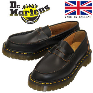 Dr.Martens (ドクターマーチン) 27826001 MIE PENTON BEX ペントン ローファー レザーシューズ BLACK イングランド製 UK5-約24.0cm