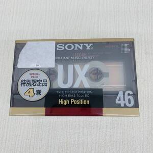 カセットテープ UXⅡ 46 SONY 4点セット ※2400010343452