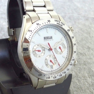IW-7446R　MORGAN　腕時計　クロノグラフ　MORGAN DE TOI 電池交換済 動作保証付
