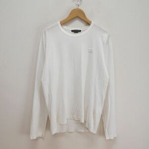 Acne Studios アクネ ストゥディオズ 25F173 NASH L FACE フェイスロゴパッチ ロンT 長袖Tシャツ カットソー S 10117519