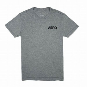 APT279 Mサイズ エアロポステール メンズ 半袖 Tシャツ ミディアムグレー