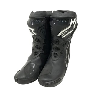 【1円】alpinestars アルパインスターズ 2220015 Supertech-R オートバイブーツ ブラック系 29.5 [240101324141]