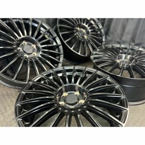 ロティフォーム/rotiform BUC/社外アルミホイール 20x8.5J 5穴 112 +45 Φ66.6 4本SET◇中古 1本に目立つ傷あり☆ティグアン等に☆手渡し可