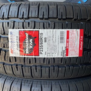 即納 最短当日発送→翌日お届け可 2024年製 新品 BFGoodrich Radial T/A P235/60R15 235/60R15 1本 ラジアルT/A 個人宅様OK 正規輸入品