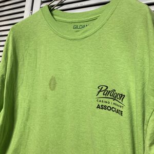 ARZJ 1スタ 黄緑 レタリング Tシャツ キャッシュダラー お金 バックプリント 90s 00s ビンテージ アメリカ 古着 ベール 卸 仕入れ