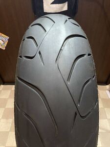 中古MCタイヤ 2021年製造 DUNLOP SPORTMAX ROADSMARTⅢ 180/55ZR17 ダンロップ スポーツマックス ロードスマート3 180 55 17 3521 A2586