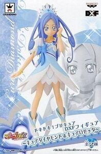 中古フィギュア キュアダイヤモンド 「ドキドキ!プリキュア」 DXFフィギュア～キュアダイヤモンド＆キュアロゼッタ～