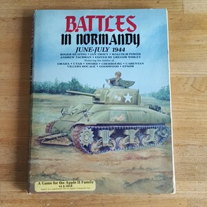 (希少)Apple II用 ゲームソフト「Battles In Normandy」海外版