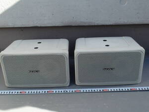 ★良品・美品★SONY モニタースピーカー★L/R2台セット★SRP-S400★防磁スピーカー★８Ω　４０W（MAX120W）★MADE　IN JAPAN★