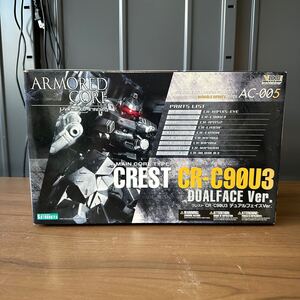 ARMORED CORE 未組立品　MAIN CORE TYPE CREST CR-C90U3 DUALFACE Ver. クレスト　デュアルフェイス　 未組立 プラモデル AC-005 未開封