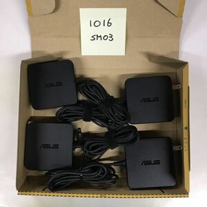 （1016SM03）送料無料/中古/ASUS エイスース/ADP-65DW B/19V/3.42A/純正 ACアダプタ 4個セット