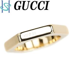 グッチ K18YG 六角形 ヘキサゴン メンズ ユニセックス 石なし 地金のみ GUCCI 送料無料 美品 中古 SH101999