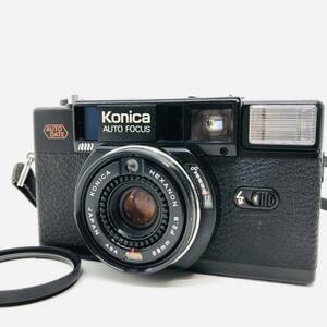 ★訳アリ大特価★コニカ Konica C35 AF2D Auto Focus Hexanon 38mm F2.8 コンパクトカメラ #20240419_0009