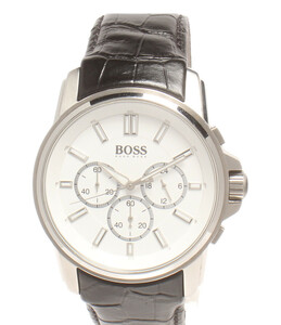 訳あり ヒューゴボス 腕時計 HB.224.1.14.2666 クオーツ ホワイト メンズ HUGO BOSS