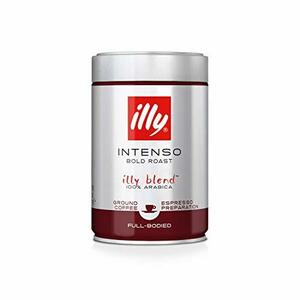 illy(イリー) ブレンド エスプレッソ粉 ダークロースト (インテンソ) 250g