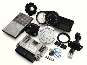 100【評価S】美品 BMW K1200S 実動 純正 キー メーター ECU セット 鍵1本 始動動画有 走行距離43,791km メイン タンクキャップ 他 K1300S