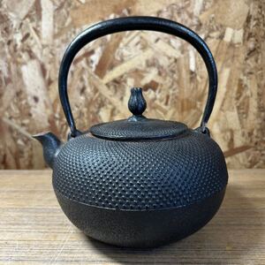 南部鉄器 鉄瓶 急須 茶道具 茶器 煎茶道具 鉄器 アンティーク 金属工芸 伝統工芸 中古品 