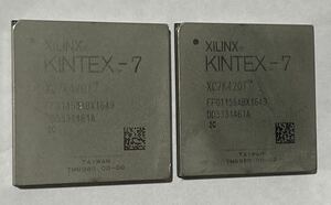 動作未確認 XILINX KINTEX-7 XC7K420T FFG1156ABX 1649 X2枚セット　ジャンク737