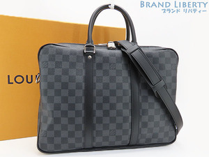 未使用 ルイヴィトン LOUIS VUITTON ダミエグラフィット PDV PM ポルト ドキュマン ヴォワヤージュ 2WAY ビジネスバッグ