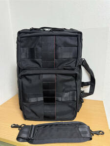 完売品●百名品●定価82500円●新品同様●ブリーフィング BRIEFING×BEAMS PLUS 別注 “3WAY BAG” リュックサック アメリカ製 黒