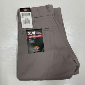 W28 SILVER 新品 874 ディッキーズ DICKIES オリジナル 874 USA MODEL ワークパンツ 1