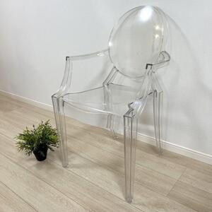 か20 Kartell カルテル ルイ・ゴーストアームチェア サロンアーム