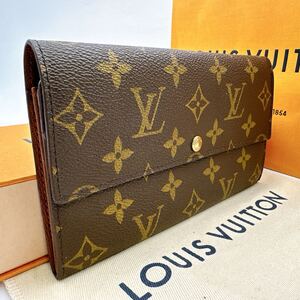 3884【外観極美品】LOUIS VUITTON ルイヴィトン モノグラム ポルトフォイユ サラ 長財布 二つ折り財布 ウォレット M61734/TH1929