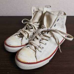 CONVERSE コンバース ALLSTAR オールスター ハイカット メンズ 白 25.0cm