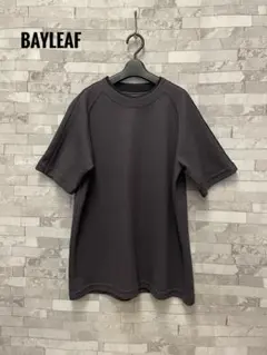 BAYLEAF 半袖カットソー スウェット Tシャツ ダークブラウン L