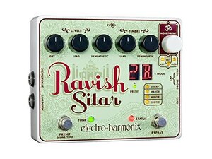 electro-harmonix エレクトロハーモニクス エフェクター シタールシミュレーター Ravish SITAR 【国内正規品】(中古 未使用品)　(shin