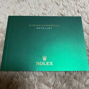 0753【希少必見】ロレックス デイトジャスト 冊子 ROLEX DATEJUST 定形94円発送可能