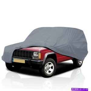 [CSC] Jeep Cherokee XJ 1974-1983 UV保護のためのすべての天気SUVフルカーカバー[CSC]All Weather SUV Full Car Cover for Jeep Cherokee