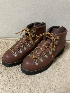 Danner 黒タグ 30520X マウンテンライト ブーツ 8EE ブラウン GORE-TEX ゴアテックス ダナー 編み上げ ビンテージ