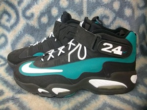 NIKE AIR GRIFFEY MAX 1 31cm US13 黒緑白 新品未使用 ケン グリフィー ジュニア ken jr MLB シアトル マリナーズ Seattle Mariners