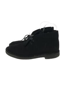 Clarks◆チャッカブーツ/26cm/BLK/スウェード/11826