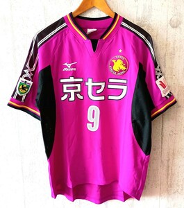 京都パープルサンガ　2003 HOME S/Sユニフォーム#9　黒部光昭　京都サンガ