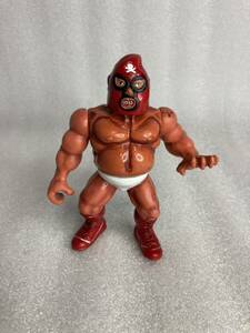 German Butcher Wrestling Figure WCW T.T. Toys 1993 Mannix Overtop Man ブッチャー MCT マニックス オーバートップマンレスリングソフビ