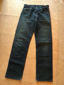 USA製 リーバイス 501 デニムパンツ W31 ブラック ボタン裏524 Levis