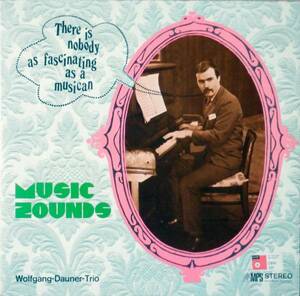 ◆WOLFGANG DAUNER TRIO/MUSIC ZOUNDS (GER LP) -Eberhard Weber, MPS